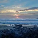 Sunset at Gwynver