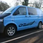 Blue VW T5