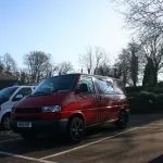 Similar to mine - red T4 Transporter
