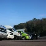 Just some of the Transporter line up at Shaldon