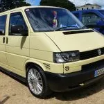 The VW T4 vans were well represented