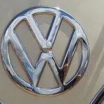 VW chrome badge - says it all!