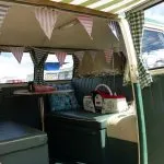 Beautiful period interior to this VW Splitscreen camper