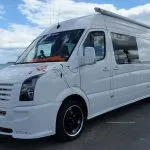 A sexy VW Crafter camper van