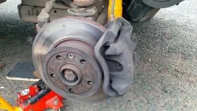 How to change the brake pads on a VW T4 Transporter