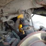 Nice new top ball joint in place!