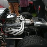 The business end of a Ford GT40