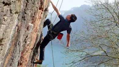 Rock Climbing at Ansteys Cove, Torquay