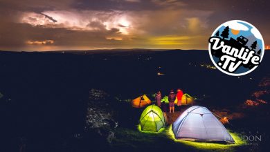 Camping on Dartmoor during an electrical storm - a microadventure