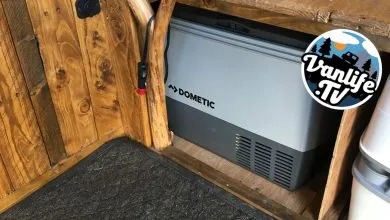 How to install a Dometic Coolfreeze Fridge into a campervan