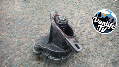 How to remove the brake vacuum pump on a VW T4 van