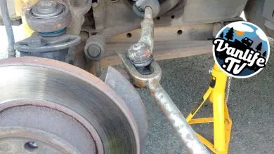 VW T4 Transporter tie rod end replacement