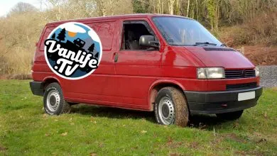 Fitting off road tyres to a VW T4 Transporter