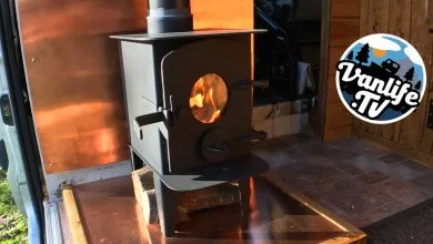 installing a woodburner in your campervan