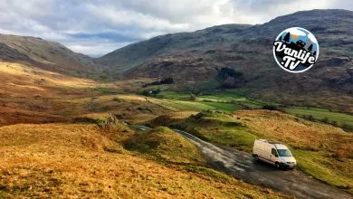 Touring the Lake District in a campervan
